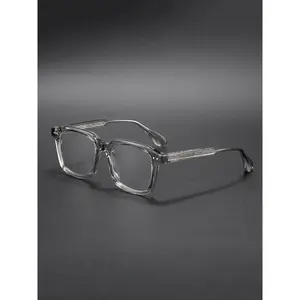 Elegant TR90 Frame Glasses with Spring Hinge Design, Blue Light Blocking Lenses, Unisex Fashion Accessory for Driving, Parties, and Outdoor Sports