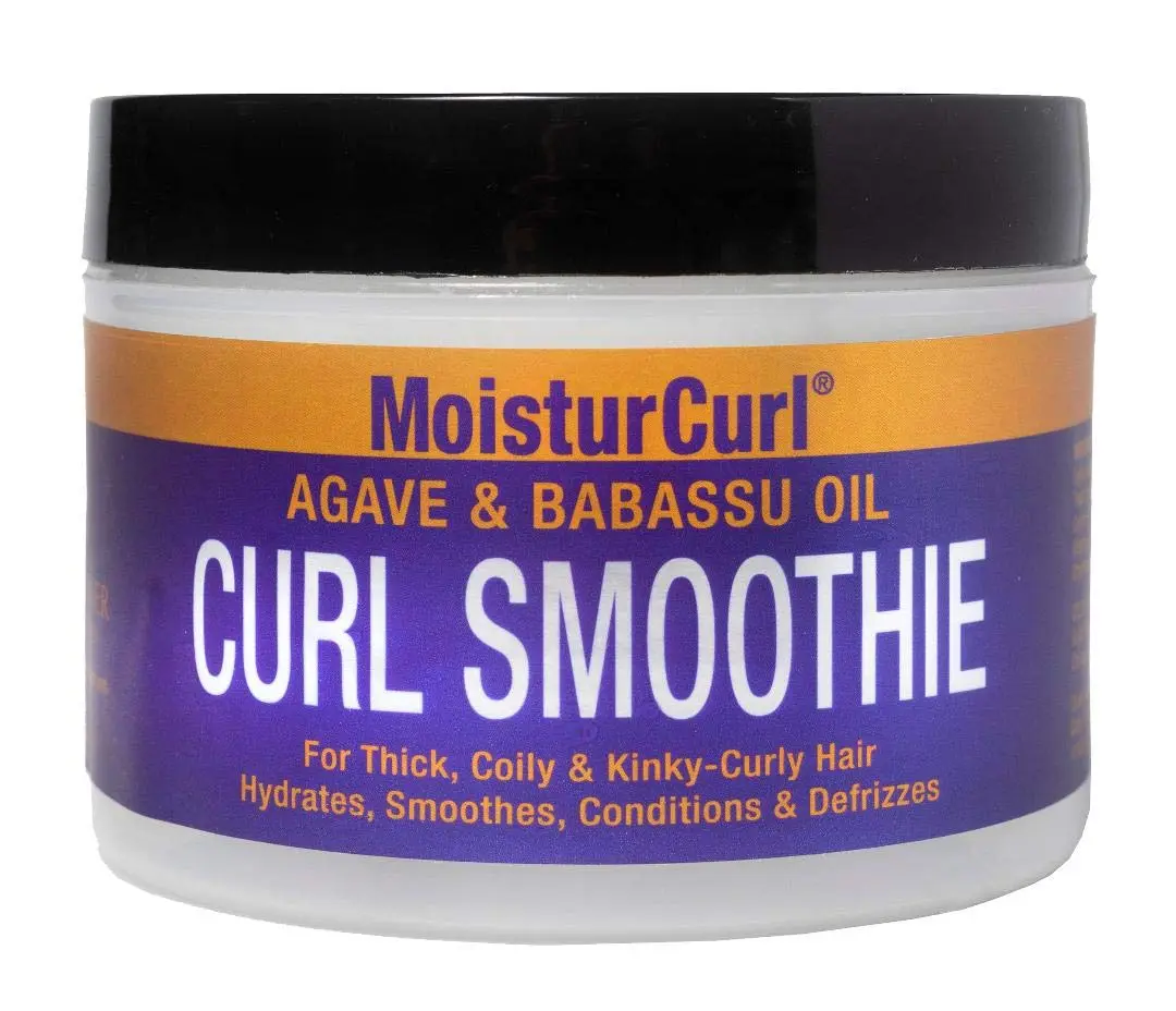 4C Hair Definition & Frizz Control - MoisturCurl by Gold Banner Beauty 8.5 oz | Hydrating Curl Cream with Agave & Babassu Oil for Soft Defined Curls – Vegan & Cruelty-Free