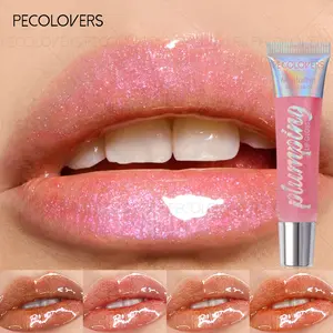 1PC Lip Gloss Moisturizing Hydrating Lip Plumper Gloss Bomb Universal Lip Luminizer Long Lasting Glitter Liquid Lipstick