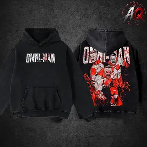 Invincible Omni-Man Superhero Tee, Brutal Graphic T-Shirt, Dark Comic Style Streetwear Shirt, Bold Violent Design, Unisex Cotton Tee