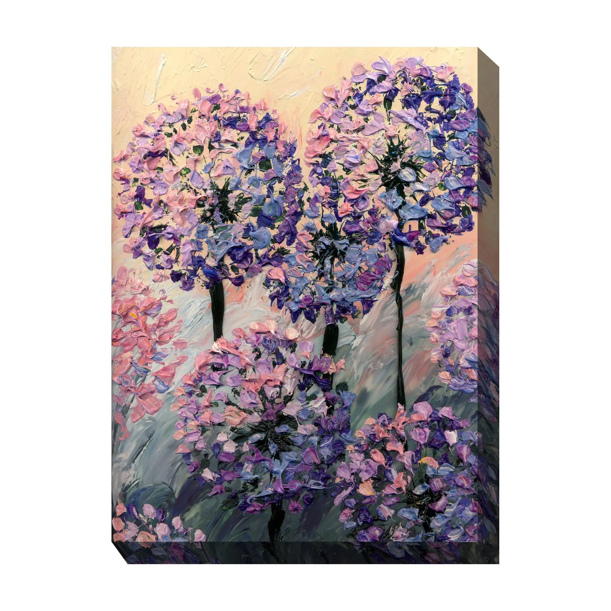 West of the Wind Outdoor Canvas Art Artistic Al lium 30" x 40"