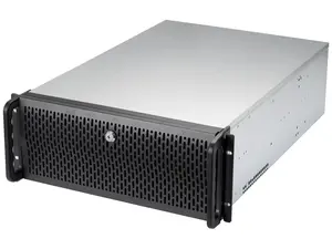 Rosewill 4U Server Chassis Rackmount Case  - Special Edition with 6x Sudokoo SK120 PWM High-Airflow Fans | 15 3.5" HDD Bays | E-ATX Compatible | 2x USB 3.0 | Front Panel Lock and Key | Silver/Black - RSV-L4500U-SK