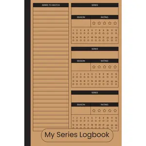 My Series Logbook: A Journal Tracker And Notebook To Record And Review Your Favorites Streaming And Tv Series Paperback – August 10, 2022