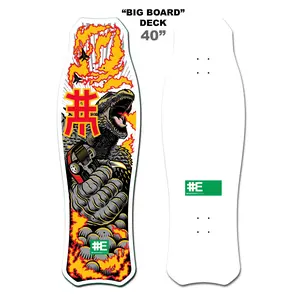 T- Rex 40" "Big Board" Deck (White)