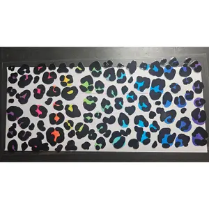 Colored cheetah print