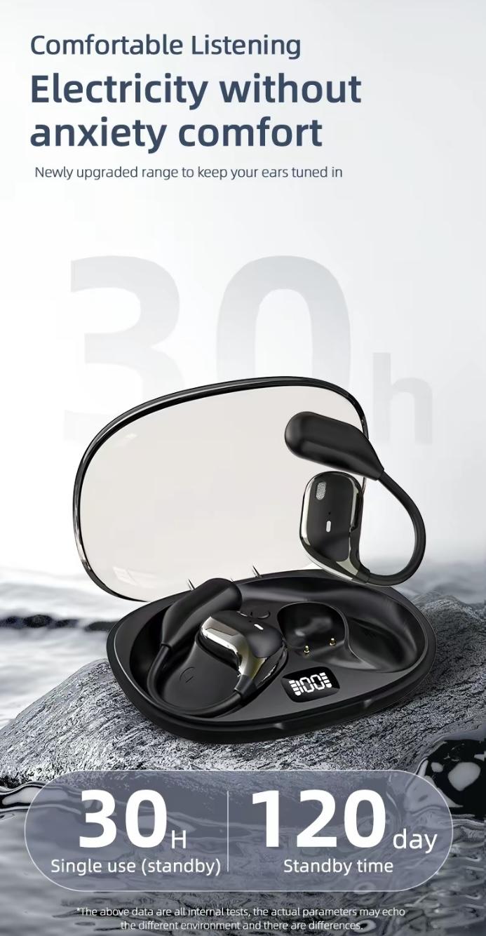JM15 waterproof gaming headset, open super endurance, 2024 new best-selling high-quality HIFI headset Audio Headphone , sweat proof