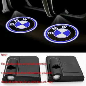 1/2/4Pcs For BMW M Performance E36 E46 E39 E60 F20 E90 E91 E92 E53 E87 E34 F30 F10 F15 F16 X1 X3 X4 X5 X6 Car Door Welcome Light Led HD Projector Lamp Courtesy Lights Accessories