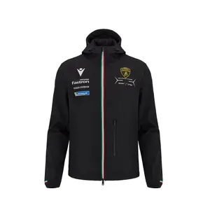 Automobili Lamborghini SC63 Hypercar Men's Team Softshell Jacket - Black