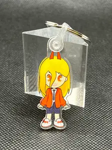 MAGC Cute Anime Keychain Inspired by Power (Chainsaw Man) - Mondai Anime Girls Club