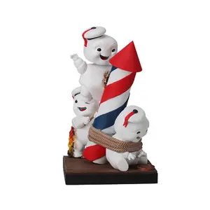 Ghostbusters Afterlife Mini-Pufts Rocket Bobblehead Collectible For Fans Collectible Figurines Realistic Lifelike Statue Decoration Figure