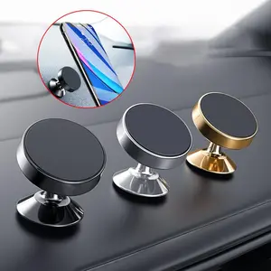 Universal Car Phone Holder, Car Cellphone Mount, Rotatable Self-adhesive Non-slip Smartphone Bracket, Mini Phone Stand, Auto Accessories, Car Accessory
