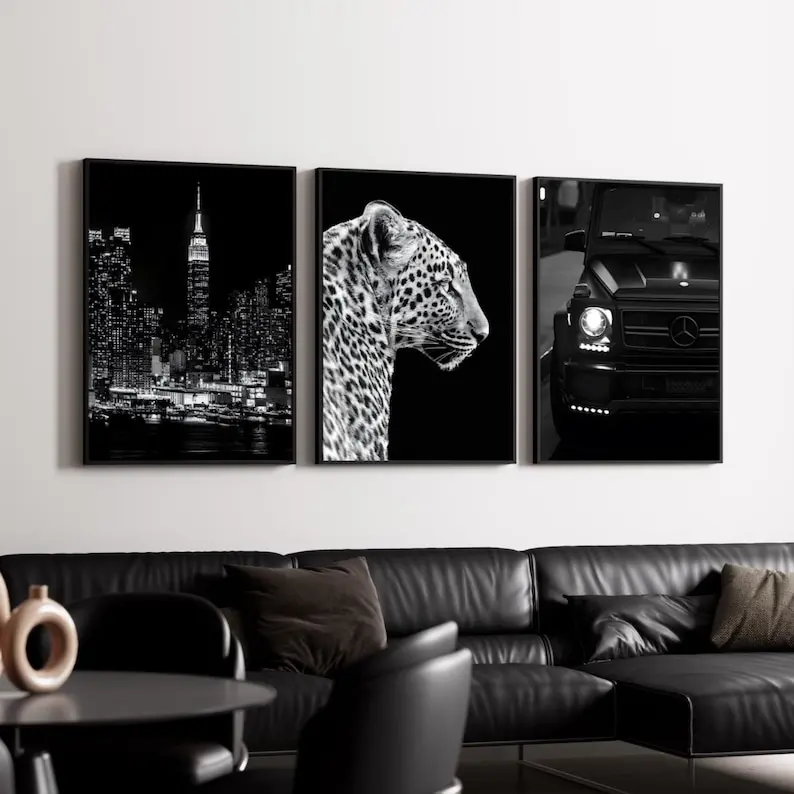 Set of 3 Luxury Fashion Print, Luxury Fashion Posters