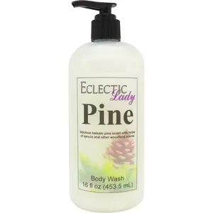 Pine Liquid Pearl Body Wash, 3 in 1 Use for Bubble Bath, Hand Soap & Body Wash