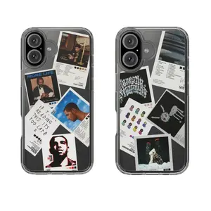 Compatible with iPhone X, 11, 12, 13, 14, 15 & more, Drake Album Cover and Track List Phone Case