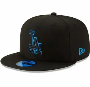 New Era Los Angeles Dodgers 9FORTY Trendy Hat – Embroidered LA Logo Snapback Baseball Cap, Adjustable Streetwear Cap for Men and Women, Classic Hip Hop Style