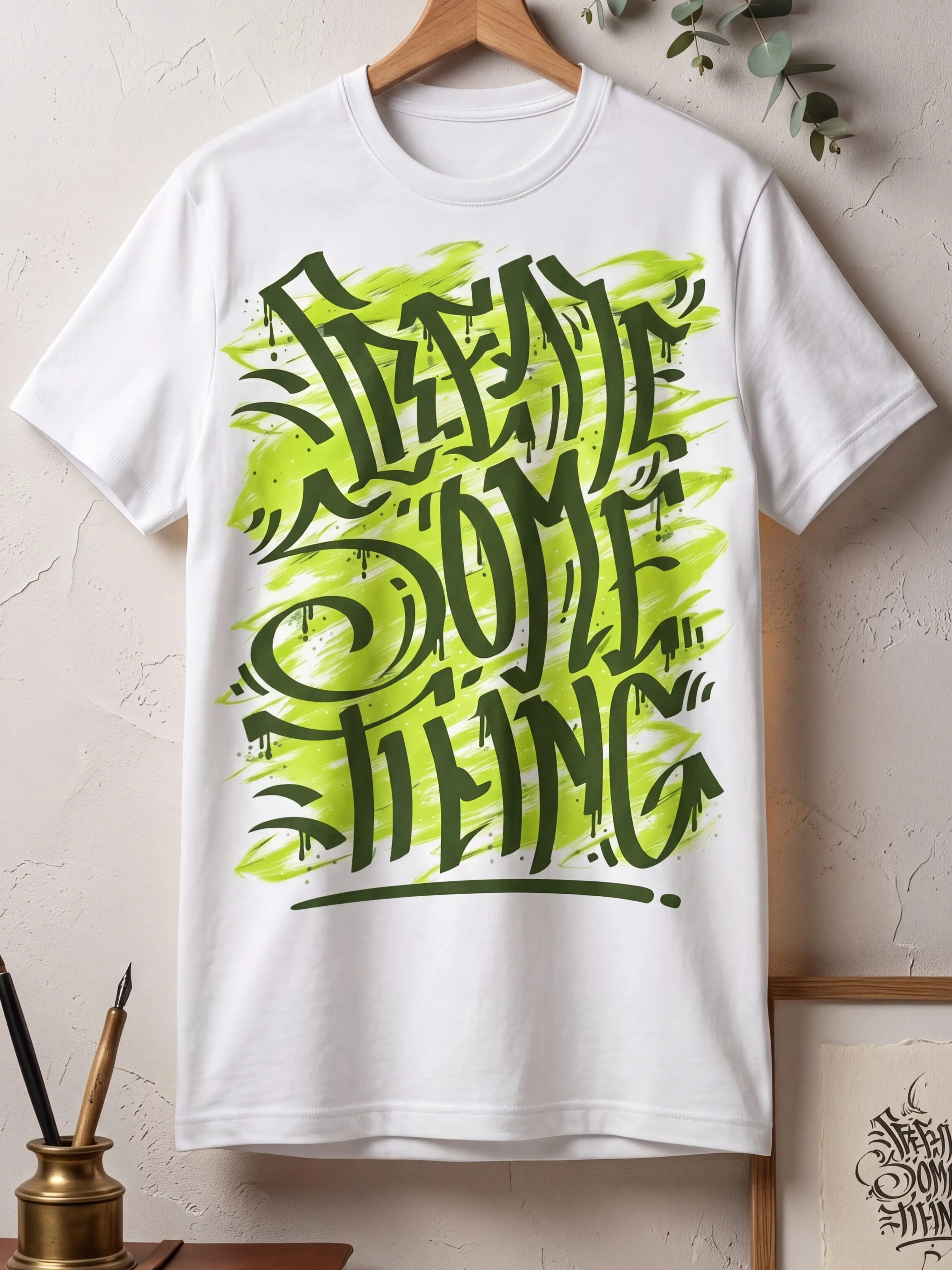 Do Something Graffiti Streetwear Graphic Tee