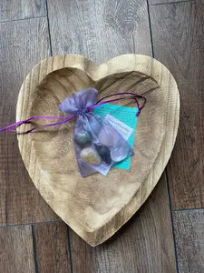 Anger and Hostility crystal set with 6 large stones