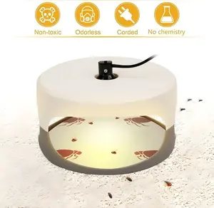 Advanced Flea Trap with Light & Heat - Effective Flea Killer for Home, Pet Areas & Carpets - Safe, Chemical-Free Pest Control