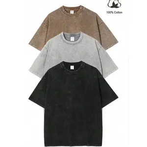3 Pack Men Oversized T Shirts Acid Washed Unisex Tee Loose Fit Short Sleeve Casual Streetwear Baggy Basic Tops,Baggy Basic Shirts for Daily, Skate, Hip Hop or Summer Outfits