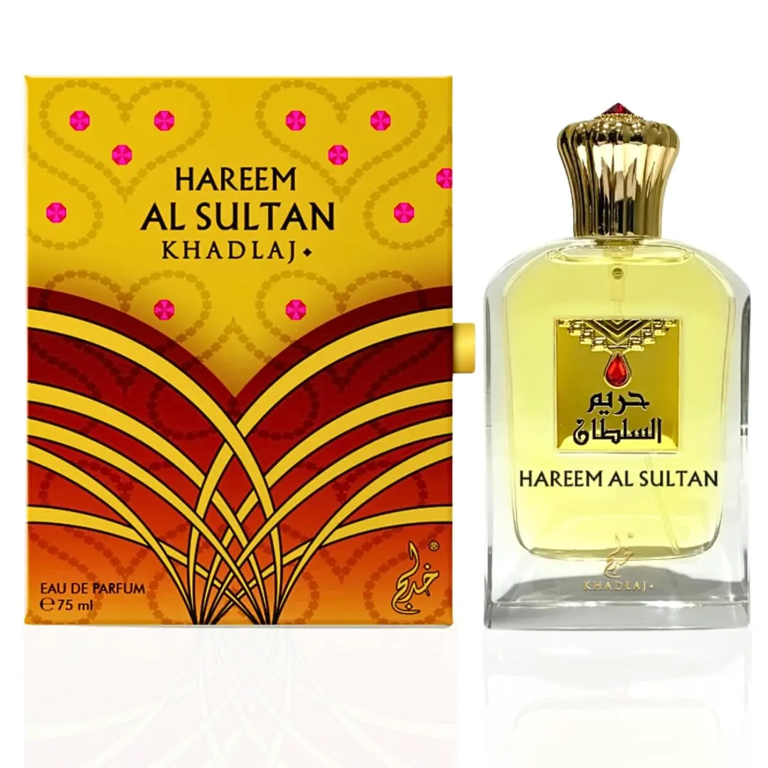 KHADLAJ Hareem Al Sultan Gold EDP 2.5 oz (75 ML) Perfume Spray