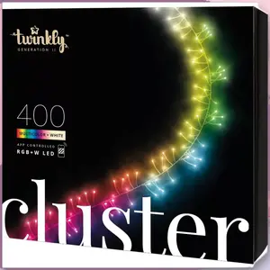 Twinkly Cluster App-Controlled LED Christmas Lights Indoor and Outdoor Smart Lighting coration