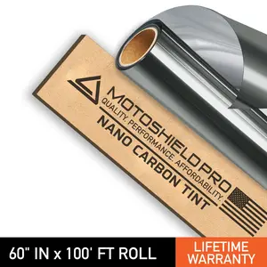 Nano Carbon Car Window Tint - 60" in x 100' ft Roll