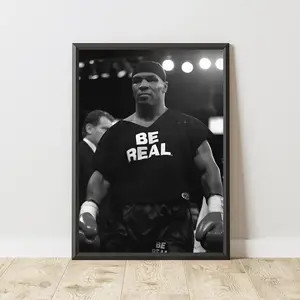 Trendy Motivational Quote Wall Art, Boxing Champion Poster, Inspirational Sports Print, Champion Mindset Decor, Home Gym Printable Gift Idea