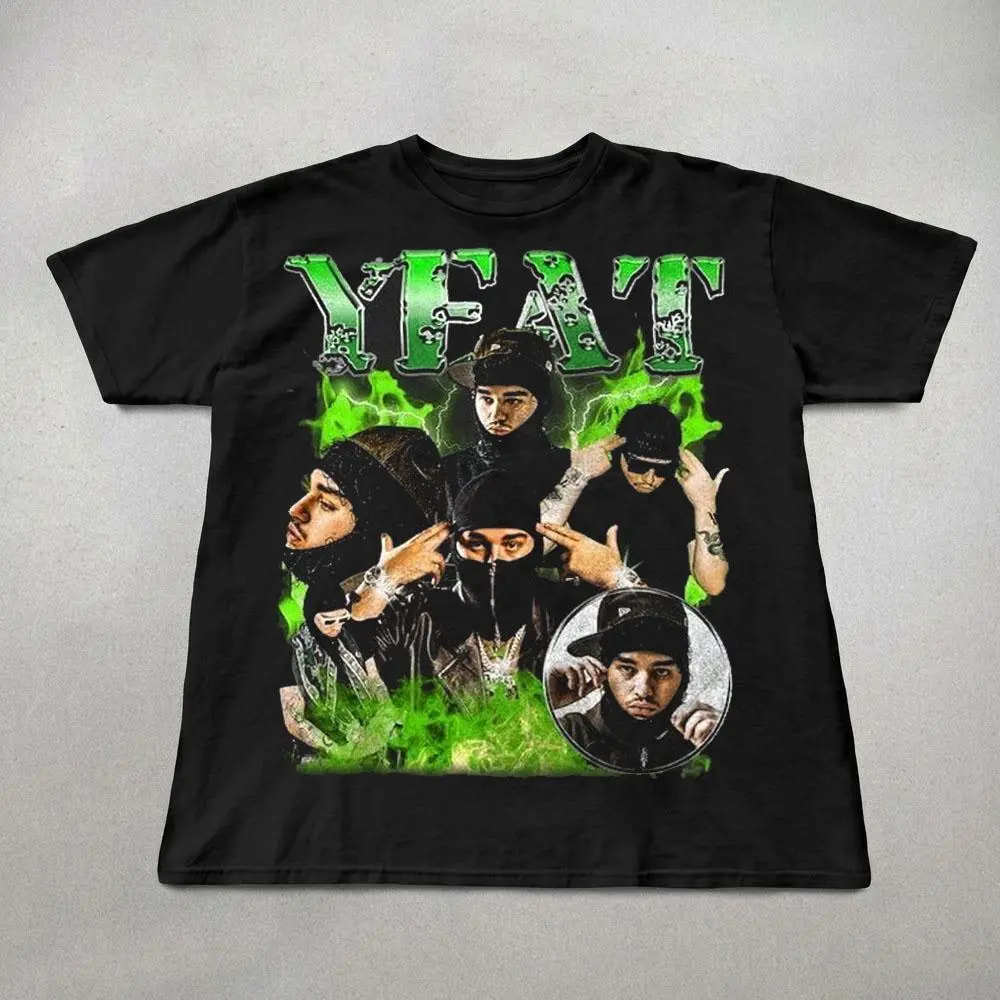 Yeat Graphic T-Shirt, Vintage Rap Music Tee, Premium Cotton Apparel