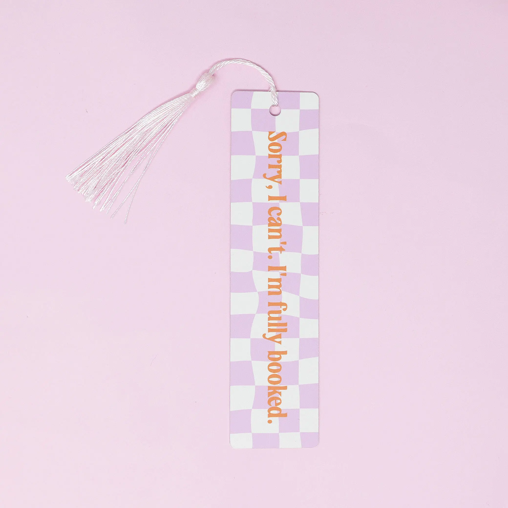 Aluminum Bookmark - Fully booked