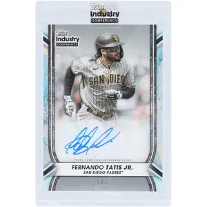 Fernando Tatis Jr. San Diego Padres Autographed 2023 Topps Industry Conference #A-FT #1/1 Card - Fanatics Authentic Certified