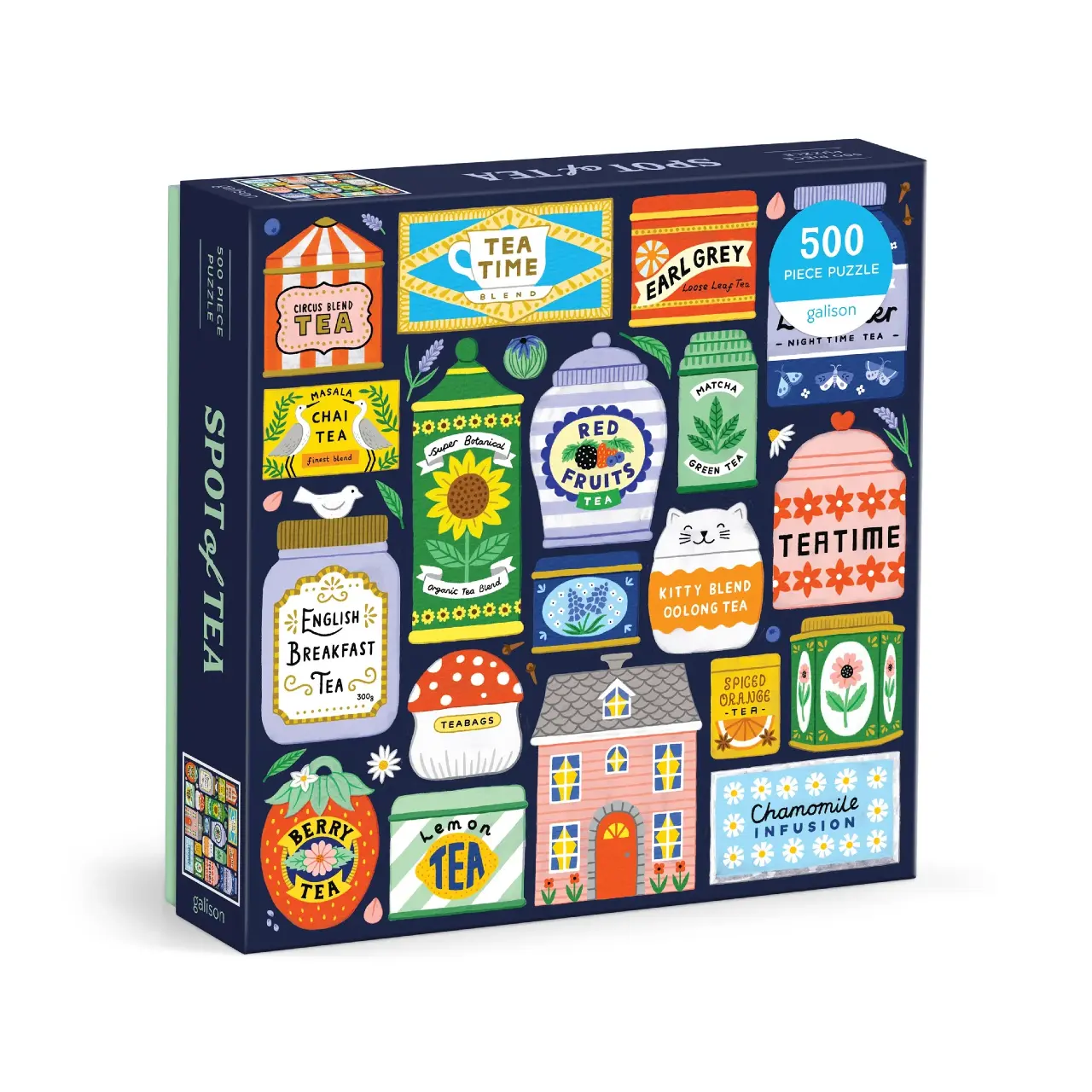 Spot Of Tea 500 Piece Jigsaw Puzzle