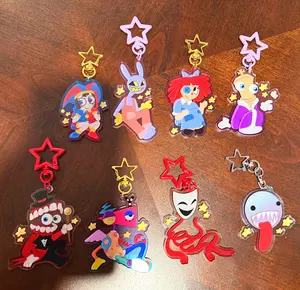 Digital Circus Acrylic Keychains