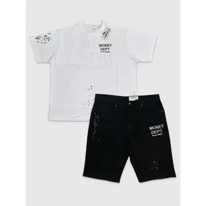 "MONEY DEPT" Big Homie Short Set