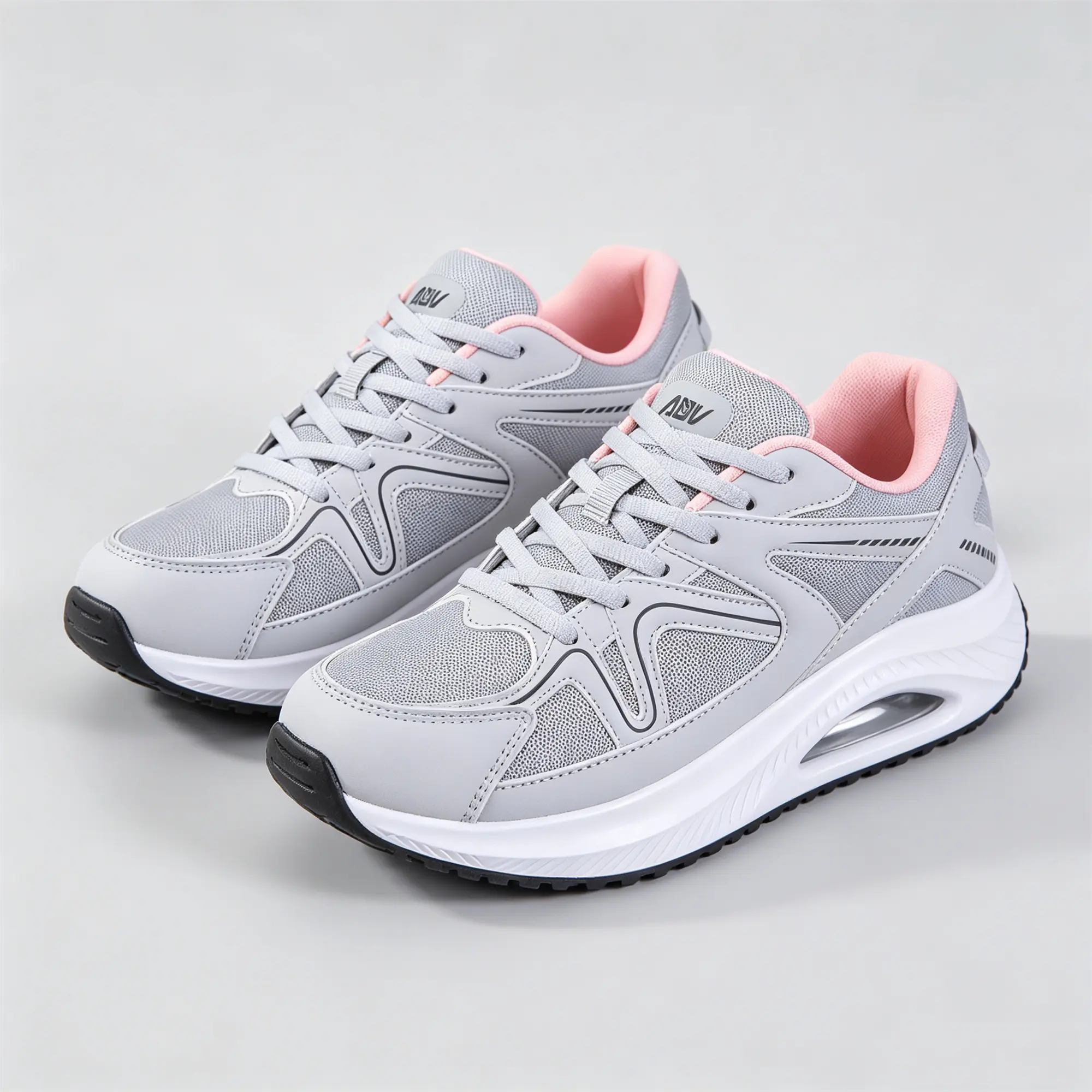 Women's Black Retro Casual Walking Sneakers - High-Quality Athletic Trending Shoes, Breathable Mesh, Non-Slip Grip for Safety, Shockabsorb Step, Lightweight Durable All-Season Footwear, Athletic Walking Sneaker, Trendy Walking Sneaker