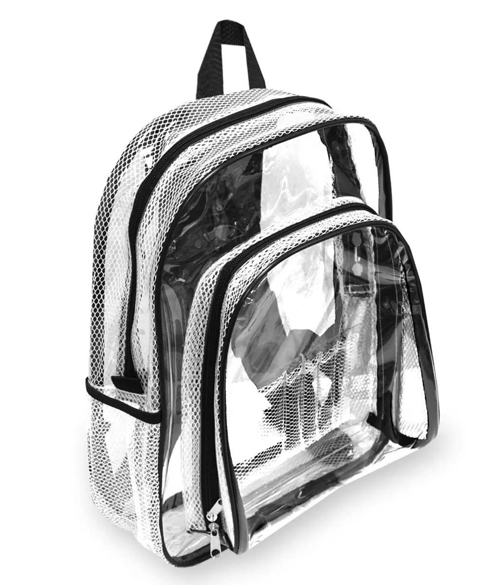 Everest 2055CL-WHT Everest Clear Backpack - Large