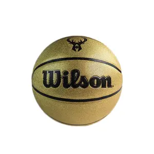 Wilson Gold Edition Milwaukee Bucks Basketball