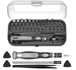 48-in-1 Precision Screwdriver Set with CRV Magnetic Bits -Pocket-Size Repair Tool Kit with Ergonomic Handle &Extension Rod |Perfect for Phone, Laptop, Glasses, Watch &Camera | Great DlY Gift for Men