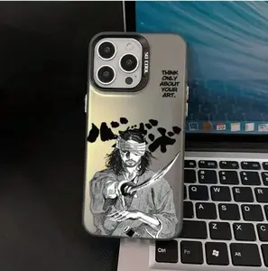 Wandering Samurai Phone Case – Vintage Anime Warrior iPhone Cover, Aesthetic Matte Case
