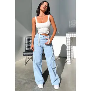 Venus Cargo Pants - Blue