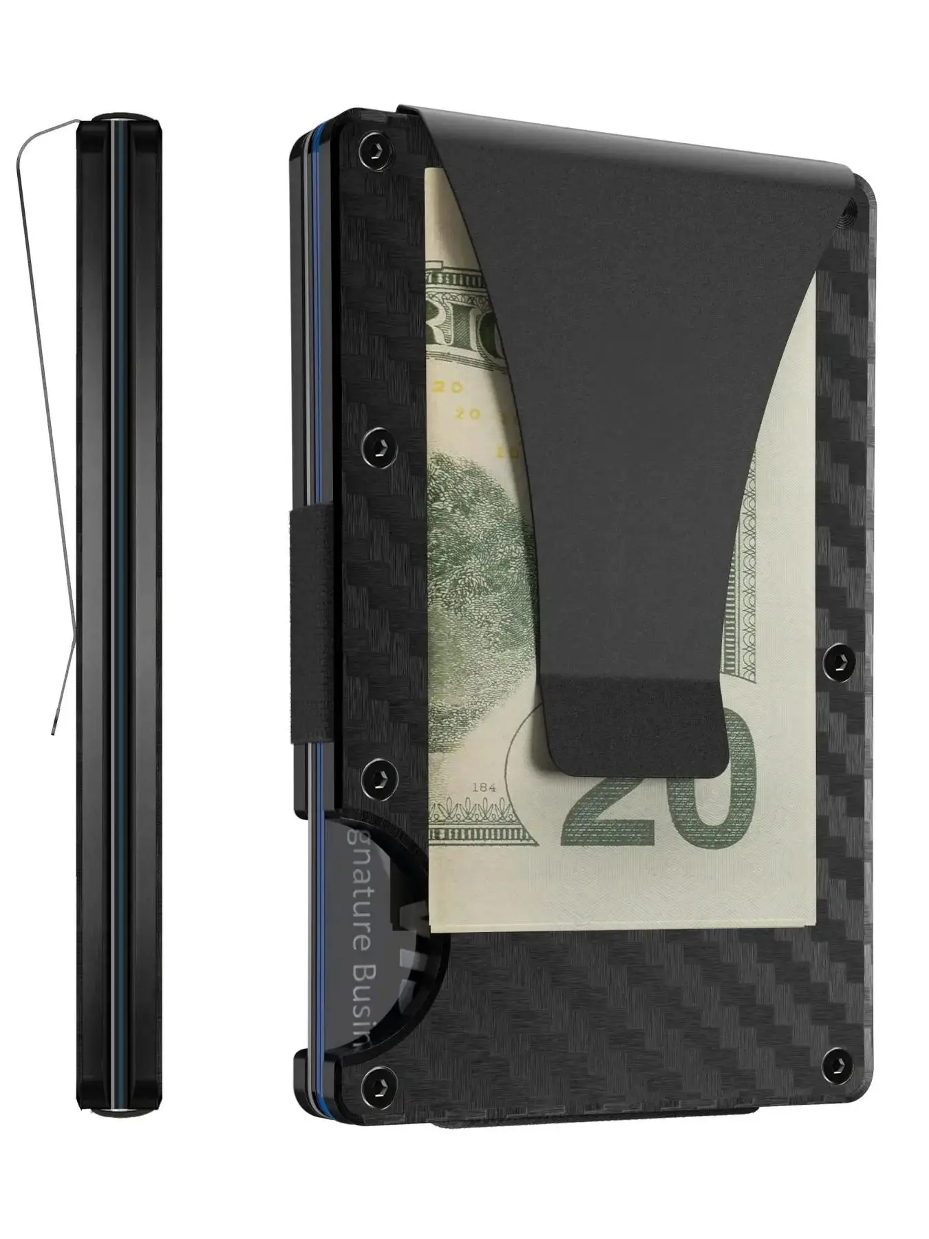 Men's Summer Casual Simple Plain Color Rfid Blocking Wallet, Minimalist Card Holder for Daily Used, Purses, Birthday Gift for Boyfriend & Dad, Fall Ou