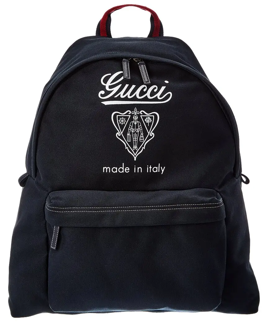 Gucci Canvas Backpack