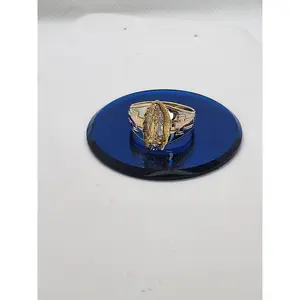 Brand New Sterling Silver 925 Virgen De Guadalupe Ring