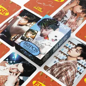 In-stock 92 pieces of celebrity mini truck silver premium new album ELSE collection photo stickers LOMO cards greeting