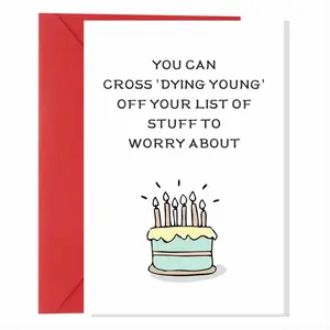 Birthday cards For Your Best Friend, Sibling Or Significant Other - Premium Paper Holiday Greetings With A Festive Design, Greeting cards, funny cards, Durable Card, Ideal gift to celebrate special moments, - Gifts for Friends and Family