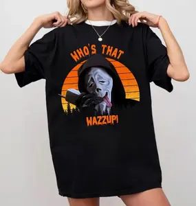 Who's That? Wazzup ! Shirt Called Scary Movie From 2000 T-Shirt For Men And Women Fans Gift Casual Streetwear Graphic Tee Funny Halloween Meme