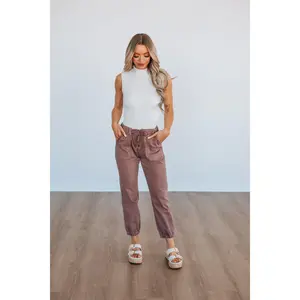 Drea Mica Joggers - Cocoa