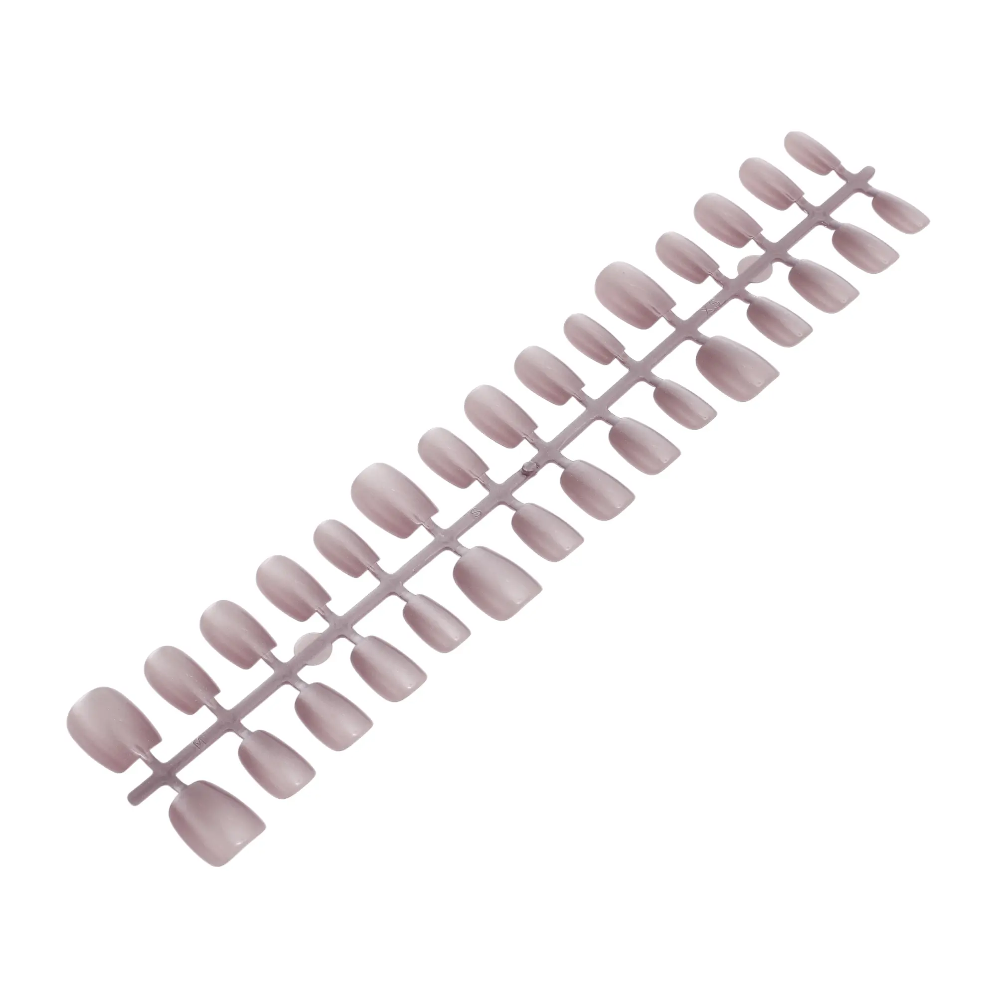 VOCOSTE Women's Full Coverage False Nail Tips for Nail Art XS Purple 1 Pc