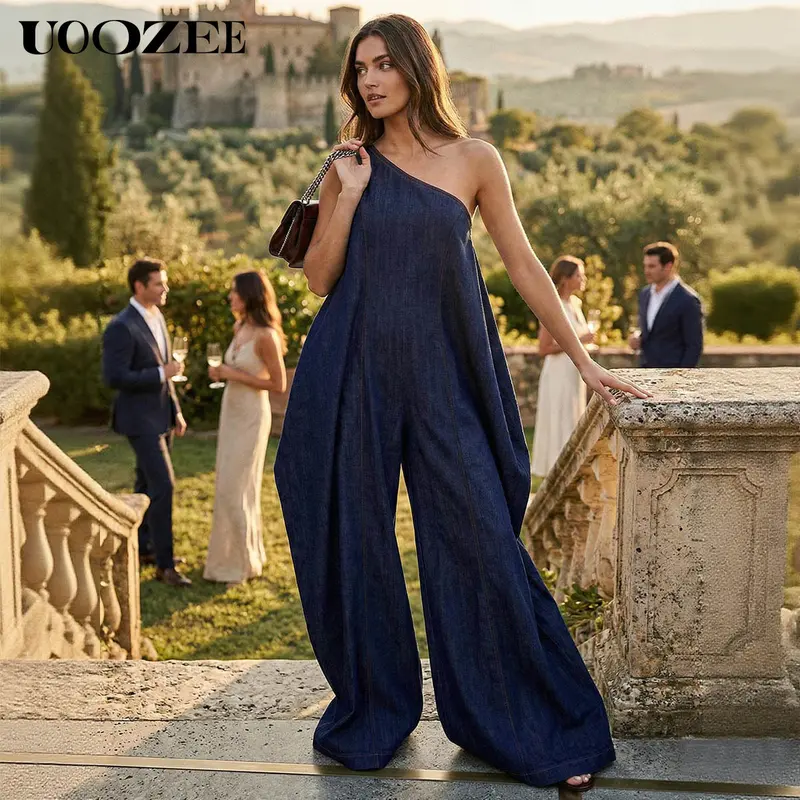 stevie nicks denim jumpsuit - TikTok Shop