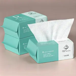 Disposable Face Towels, 1/2/4 Packs Face Towelettes for Washing & Drying, Soft Dry Wipes Facial Tissue for Travel, Camping, Home Hand Wipes and Other Outdoor Activities Use, Napkin,Korean Facial Cleansing Cloths
