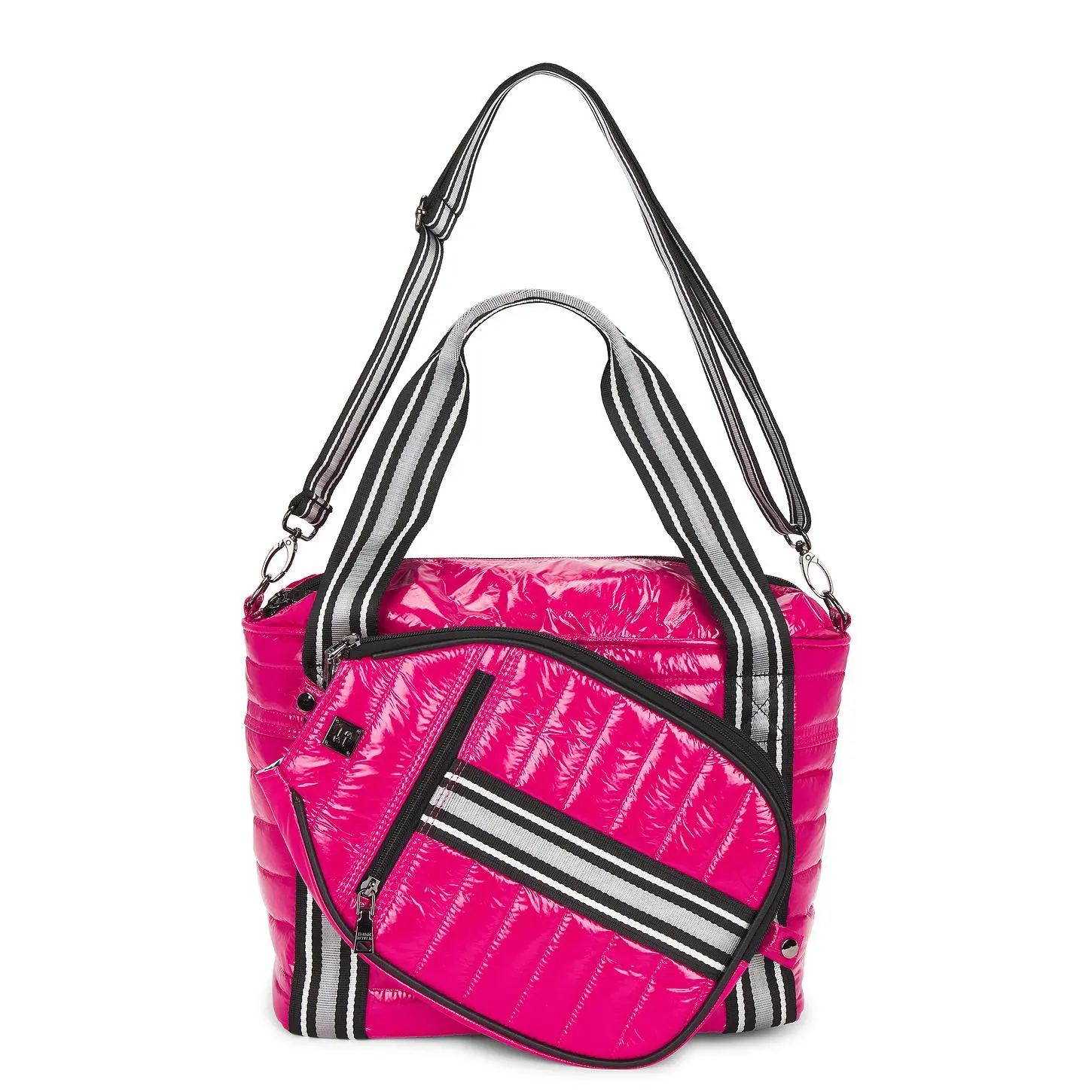 Think Roylyn Ace Of The Court Pickleball Bag in Glossy Fuchsia